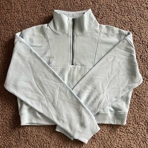 COPY - Aeropostale Cropped Quarter-Zip Sweater